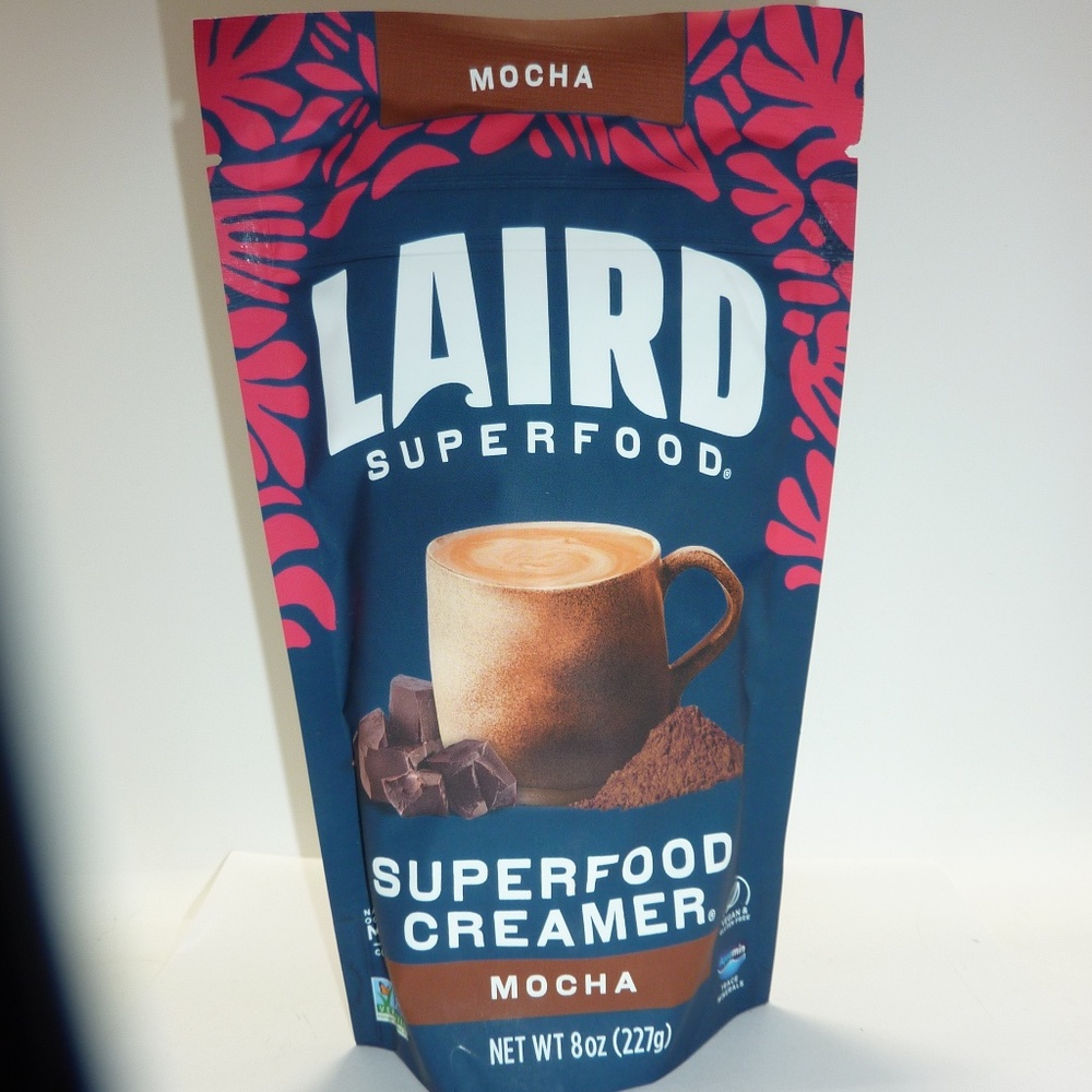 Laird Superfood Non-Dairy Coffee Creamer Mocha 8oz , Vegan Non-GMO  05/2027